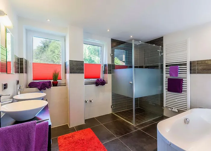 Moderne Mit Fasssauna Und Kamin Im Laendl. Allgaeu Apartment Eggenthal
